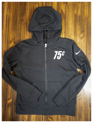 Personalized Your Racing Team Number Black Nike Zip Up