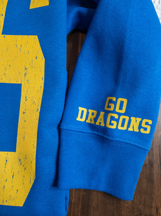 AHS Go Dragons! Blue Classic Crewneck Sweatshirt