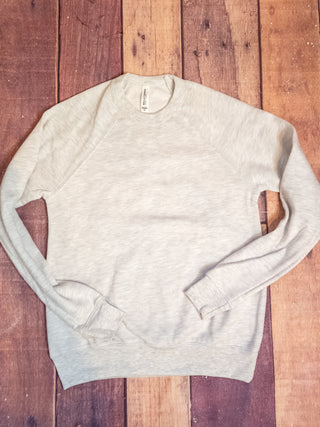 Sponge Fleece Raglan Crewneck Sweatshirt