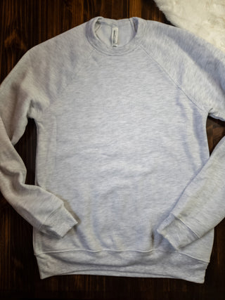 Sponge Fleece Raglan Crewneck Sweatshirt