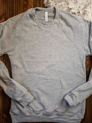 Sponge Fleece Raglan Crewneck Sweatshirt