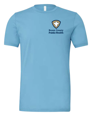 Brown County Public Health Shirt - Left Chest Colored Logo