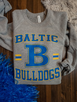 Baltic Bulldogs Distressed Crewneck Sweatshirt