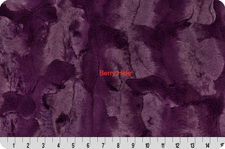 Purple Flowers Minky Blanket - Choose Size & Backing