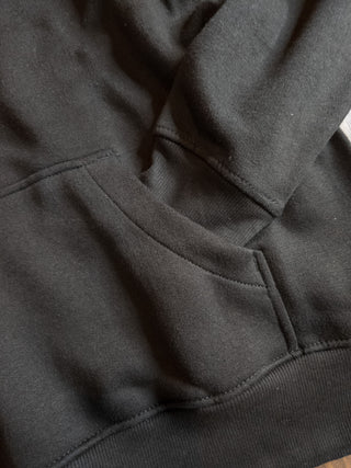 AE Dragons Black Half Zip Pullover - Ladies Fit