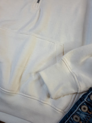 Ladies Relaxed Half Zip Pullover