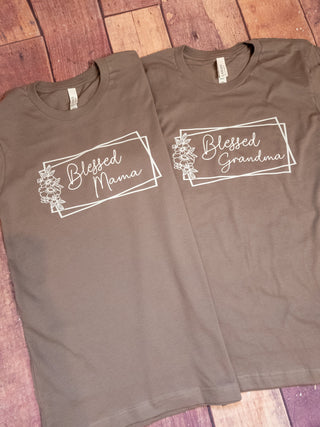 Blessed Mama and Blessed Grandma Tee Bundle