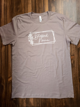 Blessed Nana Floral Tee