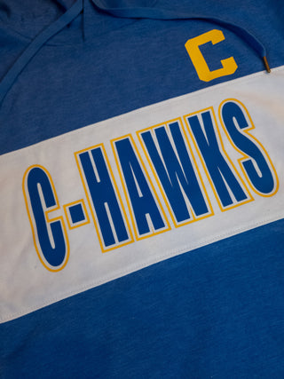 C-Hawks Blue League Hoodie