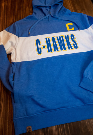 C-Hawks Blue League Hoodie