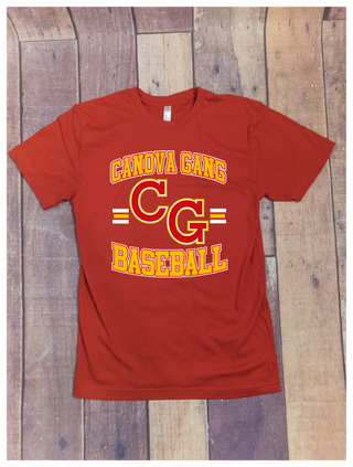 Canova Gang Baseball Red Tee