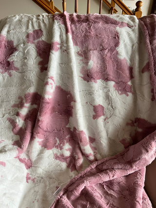 All Calf Spotted Minky Blankets *Ready to Ship