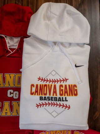 Canova Gang Baseball White Nike Hoodie