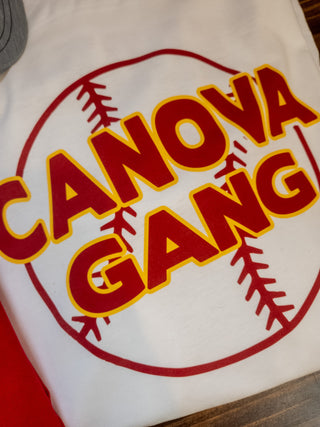 Canova Gang White Tee - Matte or Sparkle