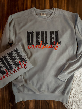 Deuel Cardinals Dyed Crewneck Sweatshirt