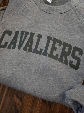 Cavaliers Athletic Gray Crewneck Sweatshirt