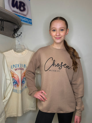 Chosen Tan Crewneck Sweatshirt