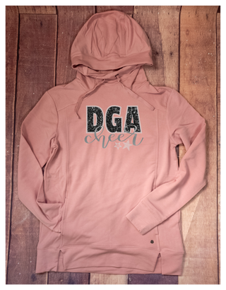 DGA Cheer Rhinestone Fashion Fleece Hoodie