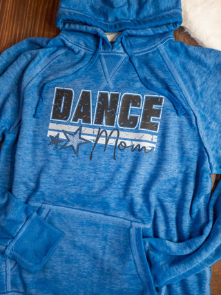 Dance Mom Blue Fleece Hoodie