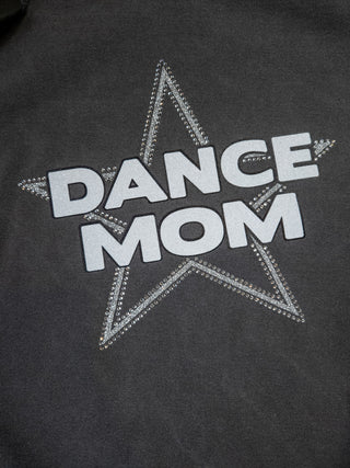 LARGE Dance Mom Rhinestone Dyed Pepper Crewneck Sweatshirt