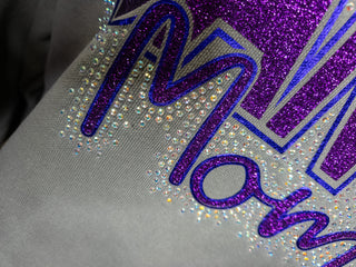 Dance Mom Rhinestone Dyed Crewneck Sweatshirt