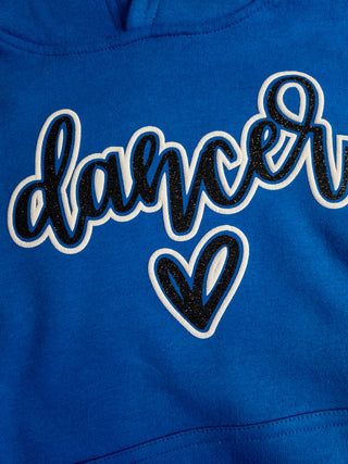 Dancer Sparkle & Puff Plush Blue Sweatshirt - More Options
