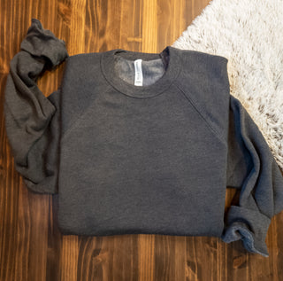 Sponge Fleece Raglan Crewneck Sweatshirt