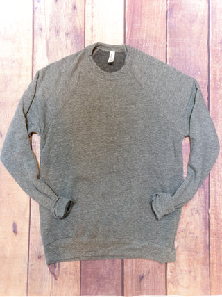 Sponge Fleece Raglan Crewneck Sweatshirt