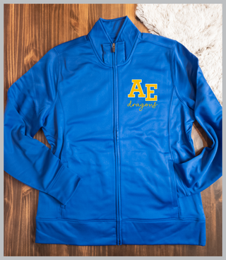 AE Dragons Blue Full Zip Jacket
