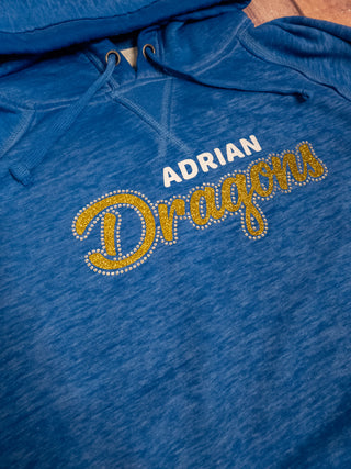 Dragons Adrian Rhinestone Fleece Hoodie