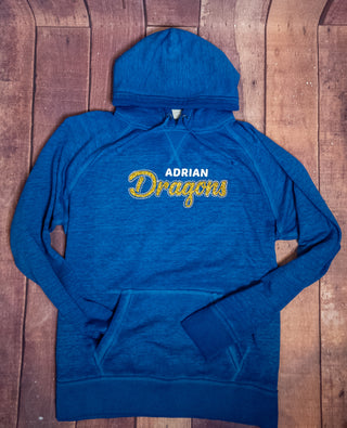 Dragons Adrian Rhinestone Fleece Hoodie