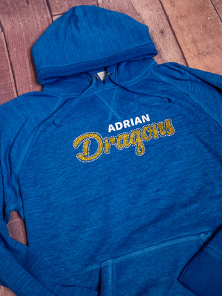 Dragons Adrian Rhinestone Fleece Hoodie