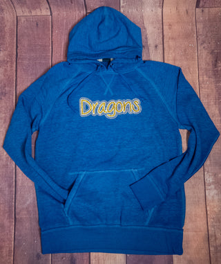 Dragons Rhinestone Fleece Hoodie