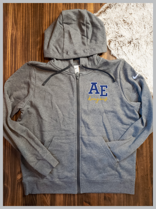 AE Dragons Graphite Nike Zip Up