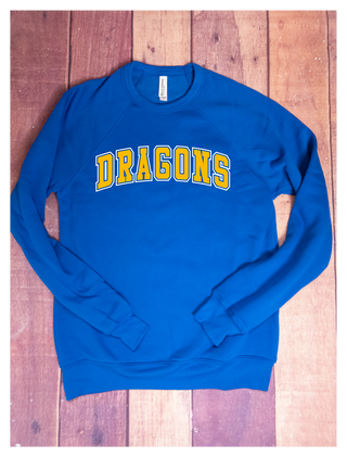 Dragons Athletic Blue Crewneck Sweatshirt
