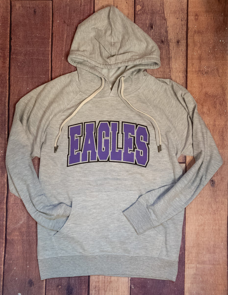 Eagles Double Lace Sweatshirt – Unique Boutique