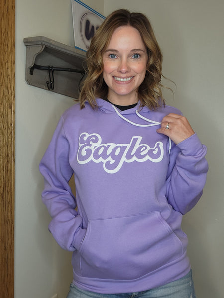 Eagles Lavendar Fleece Hoodie – Unique Boutique