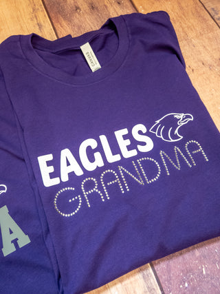 Eagles Grandma Rhinestone Tee