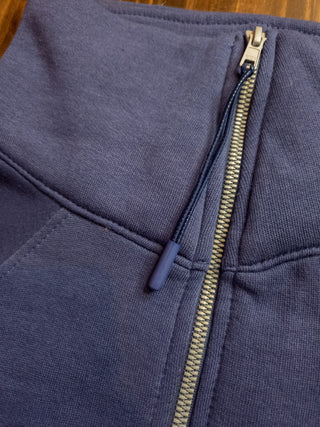 Ladies Relaxed Half Zip Pullover