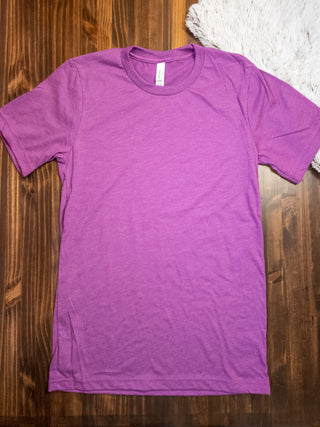 Bella Canvas Heathered Short Sleeve Tee