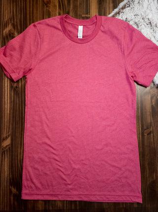 Bella Canvas Heathered Short Sleeve Tee