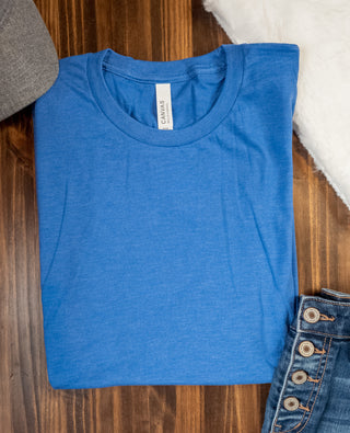 Brown County Public Health Heather Shirt - Left Chest Colored Logo