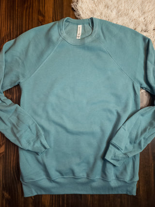 Sponge Fleece Raglan Crewneck Sweatshirt