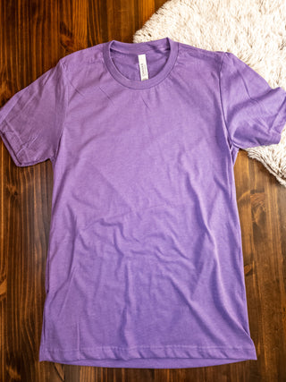 Bella Canvas Heathered Short Sleeve Tee