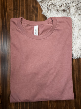 Bella Canvas Heathered Short Sleeve Tee