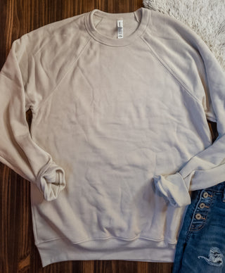 Sponge Fleece Raglan Crewneck Sweatshirt