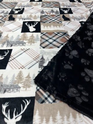 Neutral Wildlife Lodge Blankets * Ready To Ship