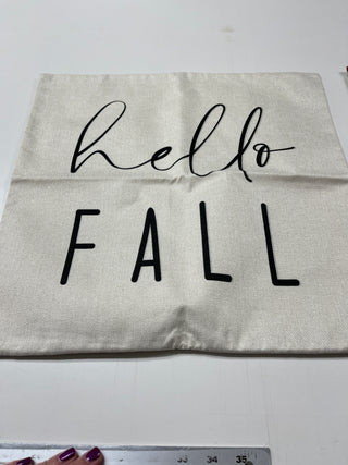 Hello Fall Pillow Cover