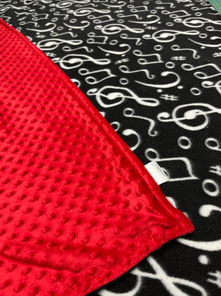 Music Notes Blanket **Ready to Ship