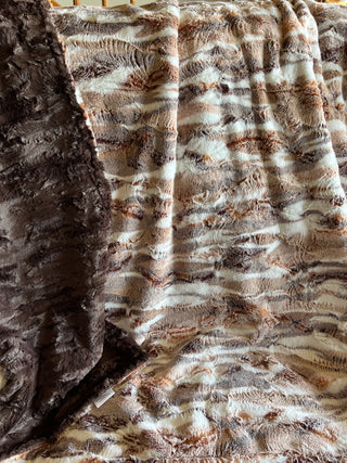Autumn Frosted Himalayan Blankets *READY TO SHIP